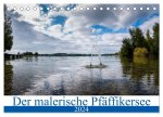 Der malerische Pfäffikersee (Tischkalender 2024 DIN A5 quer), CALVENDO Monatskalender