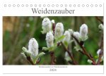 Weidenzauber (Tischkalender 2024 DIN A5 quer), CALVENDO Monatskalender