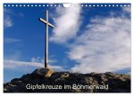 Gipfelkreuze im Böhmerwald (Wandkalender 2024 DIN A4 quer), CALVENDO Monatskalender