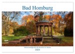 Bad Homburg - Sehenswürdigkeiten des Kurortes im Taunus (Wandkalender 2024 DIN A2 quer), CALVENDO Monatskalender