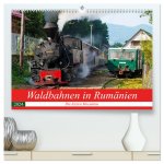 Waldbahnen in Rumänien - Die letzten Mocanitas (hochwertiger Premium Wandkalender 2024 DIN A2 quer), Kunstdruck in Hochglanz