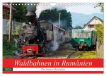Waldbahnen in Rumänien - Die letzten Mocanitas (Wandkalender 2024 DIN A4 quer), CALVENDO Monatskalender