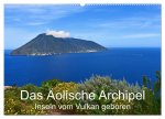 Das Äolische Archipel - Inseln vom Vulkan geboren (Wandkalender 2024 DIN A2 quer), CALVENDO Monatskalender