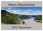Oberes Mittelrheintal - XXL Panoramen (Wandkalender 2024 DIN A3 quer), CALVENDO Monatskalender