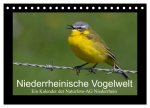 Niederrheinische Vogelwelt (Tischkalender 2024 DIN A5 quer), CALVENDO Monatskalender