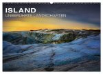 Island - Unberührte Landschaften (Wandkalender 2024 DIN A2 quer), CALVENDO Monatskalender