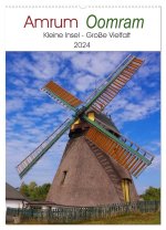 Amrum - Oomram, Kleine Insel - Große Vielfalt (Wandkalender 2024 DIN A2 hoch), CALVENDO Monatskalender