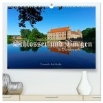 Schlösser und Burgen in Dänemark 2024 (hochwertiger Premium Wandkalender 2024 DIN A2 quer), Kunstdruck in Hochglanz