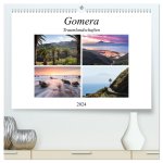 Gomera Traumlandschaften (hochwertiger Premium Wandkalender 2024 DIN A2 quer), Kunstdruck in Hochglanz