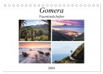 Gomera Traumlandschaften (Tischkalender 2024 DIN A5 quer), CALVENDO Monatskalender
