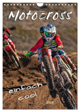 Motocross - einfach cool (Wandkalender 2024 DIN A4 hoch), CALVENDO Monatskalender
