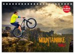 Mountainbike Trails (Tischkalender 2024 DIN A5 quer), CALVENDO Monatskalender