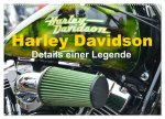 Harley Davidson - Details einer Legende (Wandkalender 2024 DIN A2 quer), CALVENDO Monatskalender