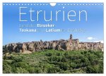 Etrurien: Land der Etrusker - Toskana und Latium für Entdecker (Wandkalender 2024 DIN A4 quer), CALVENDO Monatskalender