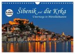 Sibenik und die Krka - Unterwegs in Mitteldalmatien (Wandkalender 2024 DIN A4 quer), CALVENDO Monatskalender