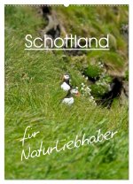 Schottland für Naturliebhaber (Wandkalender 2024 DIN A2 hoch), CALVENDO Monatskalender