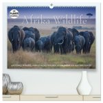Emotionale Momente: Afrika Wildlife. Part 3. (hochwertiger Premium Wandkalender 2024 DIN A2 quer), Kunstdruck in Hochglanz