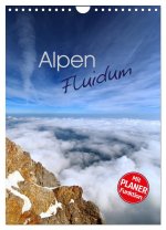 Alpen Fluidum (Wandkalender 2024 DIN A4 hoch), CALVENDO Monatskalender