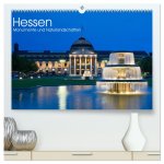 Hessen - Monumente und Naturlandschaften (hochwertiger Premium Wandkalender 2024 DIN A2 quer), Kunstdruck in Hochglanz