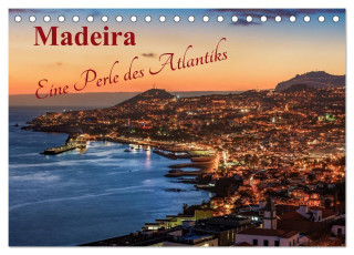 Madeira - Eine Perle des Atlantiks (Tischkalender 2024 DIN A5 quer), CALVENDO Monatskalender