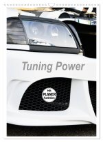 Tuning Power Planer (Wandkalender 2024 DIN A3 hoch), CALVENDO Monatskalender