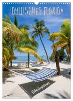 Idyllisches Florida / Familienplaner (Wandkalender 2024 DIN A3 hoch), CALVENDO Monatskalender