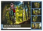 Mountainbike Action (Wandkalender 2024 DIN A4 quer), CALVENDO Monatskalender