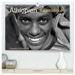 Äthiopien Augenblicke (hochwertiger Premium Wandkalender 2024 DIN A2 quer), Kunstdruck in Hochglanz