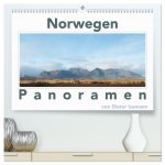 Norwegen - Panoramen (hochwertiger Premium Wandkalender 2024 DIN A2 quer), Kunstdruck in Hochglanz