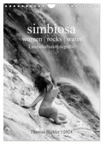 simbiosa ... Landschaftsaktfotografie (Wandkalender 2024 DIN A4 hoch), CALVENDO Monatskalender