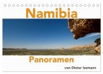 Namibia - Panoramen (Tischkalender 2024 DIN A5 quer), CALVENDO Monatskalender