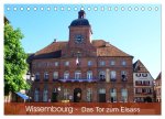 Wissembourg - Tor zum Elsass (Tischkalender 2024 DIN A5 quer), CALVENDO Monatskalender