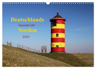 Deutschlands bezaubernder Norden (Wandkalender 2024 DIN A3 quer), CALVENDO Monatskalender