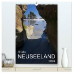 Wildes Neuseeland (hochwertiger Premium Wandkalender 2024 DIN A2 hoch), Kunstdruck in Hochglanz