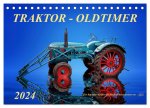 Traktor - Oldtimer (Tischkalender 2024 DIN A5 quer), CALVENDO Monatskalender