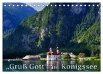 Grüß Gott am Königssee (Tischkalender 2024 DIN A5 quer), CALVENDO Monatskalender