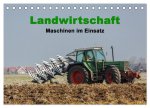 Landwirtschaft - Maschinen im Einsatz (Tischkalender 2024 DIN A5 quer), CALVENDO Monatskalender