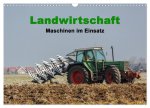 Landwirtschaft - Maschinen im Einsatz (Wandkalender 2024 DIN A3 quer), CALVENDO Monatskalender