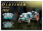 Oldtimer - Traktoren (Tischkalender 2024 DIN A5 quer), CALVENDO Monatskalender
