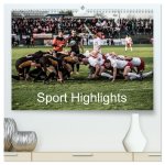 Sport Highlights (hochwertiger Premium Wandkalender 2024 DIN A2 quer), Kunstdruck in Hochglanz
