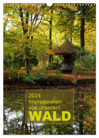 Impressionen aus unserem Wald (Wandkalender 2024 DIN A3 hoch), CALVENDO Monatskalender