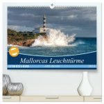 Mallorcas Leuchttürme (hochwertiger Premium Wandkalender 2024 DIN A2 quer), Kunstdruck in Hochglanz