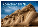 Abenteuer am Nil. Auf den Spuren der Pharaonen (Tischkalender 2024 DIN A5 quer), CALVENDO Monatskalender
