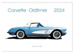 Corvette Oldtimer 2024 (Wandkalender 2024 DIN A3 quer), CALVENDO Monatskalender