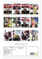 Feuerwehr - Einsatz am Limit (hochwertiger Premium Wandkalender 2024 DIN A2 hoch), Kunstdruck in Hochglanz
