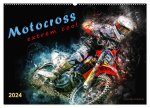 Motocross - extrem cool (Wandkalender 2024 DIN A2 quer), CALVENDO Monatskalender