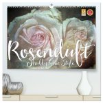 Rosenduft Shabby Chic Style (hochwertiger Premium Wandkalender 2024 DIN A2 quer), Kunstdruck in Hochglanz