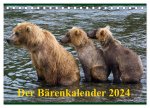 Der Bärenkalender 2024 CH-Version (Tischkalender 2024 DIN A5 quer), CALVENDO Monatskalender