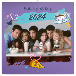 Přátelé 2024 - nástěnný kalendář