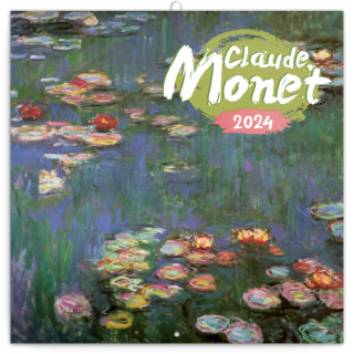 Claude Monet 2024 - nástěnný kalendář